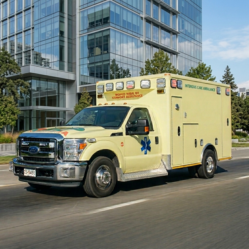 Modern ambulance